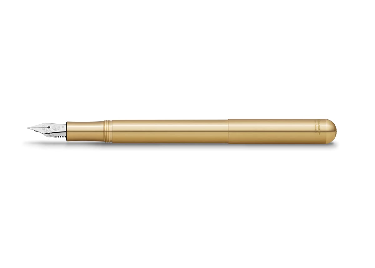 Kaweco Liliput Brass Extra Fine Fountain Pen медная патина