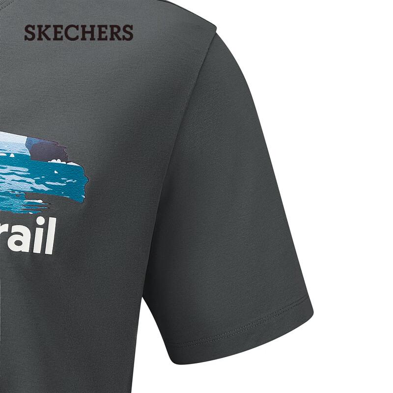Skechers Unisex Cooling Color-Shift Antibacterial Quick-Dry T-Shirt P226U012