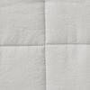 MUJI Non-Slip Washed Cotton Mattress Pad, SD Gray, 84732621