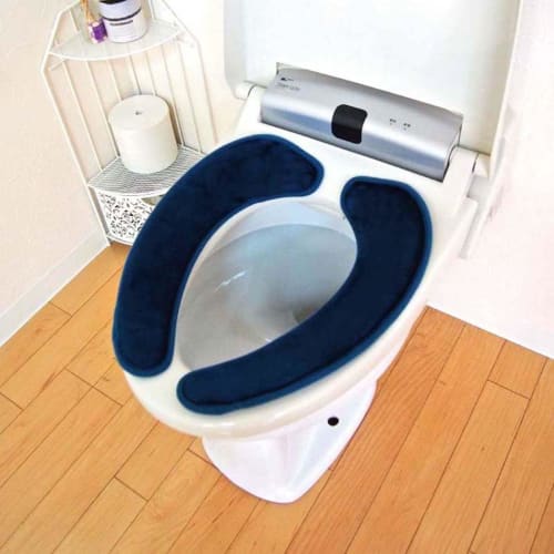 Color Mode Premium Adhesive Toilet Seat Sheet (Turquoise Blue)