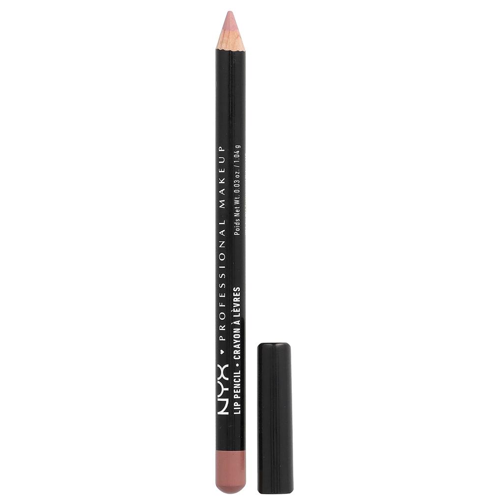 NYX PROFESSIONAL MAKEUP Slim Lip Pencil, 858 Nude Pink, 1.04 G (0.03 Oz)