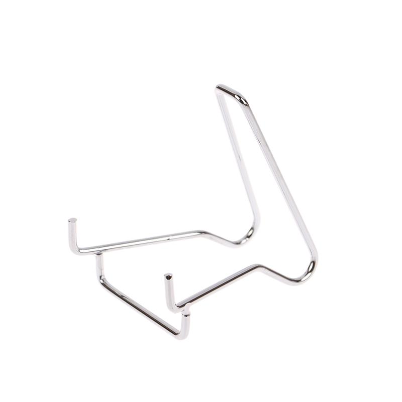 1Pc Metal Arm Display Stand Easel For Gemstone Mineral Home Decor Minerals Fossils Rocks Geode Display Stands Holder