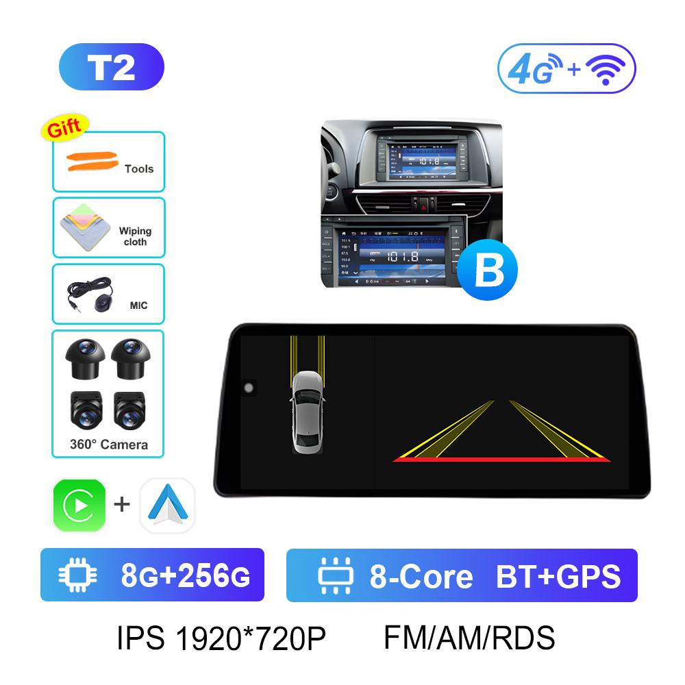 for Mazda ATENZA 2014 2015 - 2016 Car Multimedia Video Radio Player Wireless Carplay GPS Navigation Accessories Cooling fan WIFI