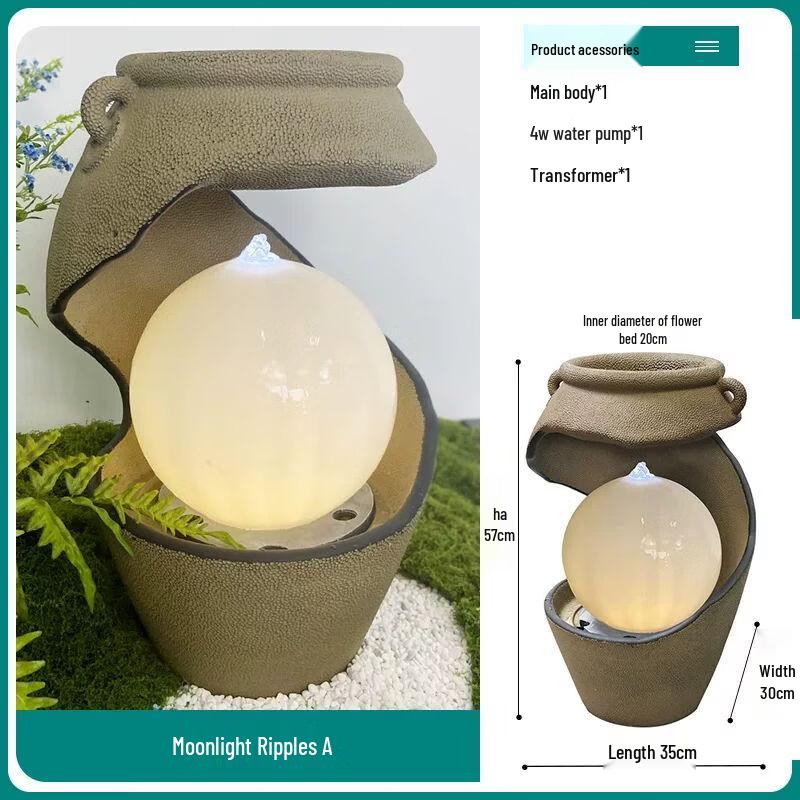 Настольный фонтан Фэн-шуй и аквариум