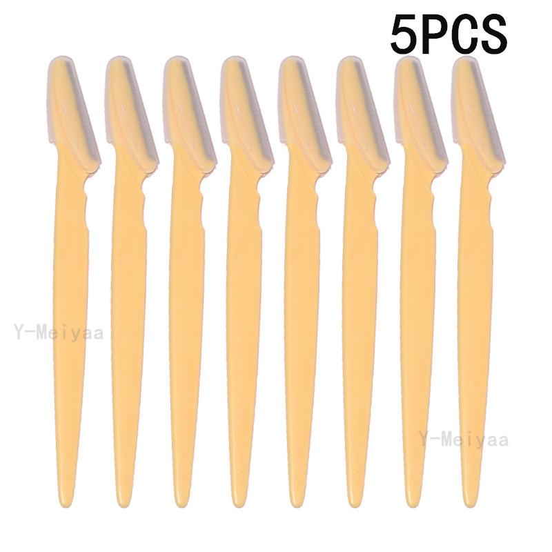 

5/10/50Pcs Eyebrow Trimmer Makeup Tools Safe Eye Brow Razor Face Body Hair Removal Shaver Blades Woman Eyebrows Shaping Knife