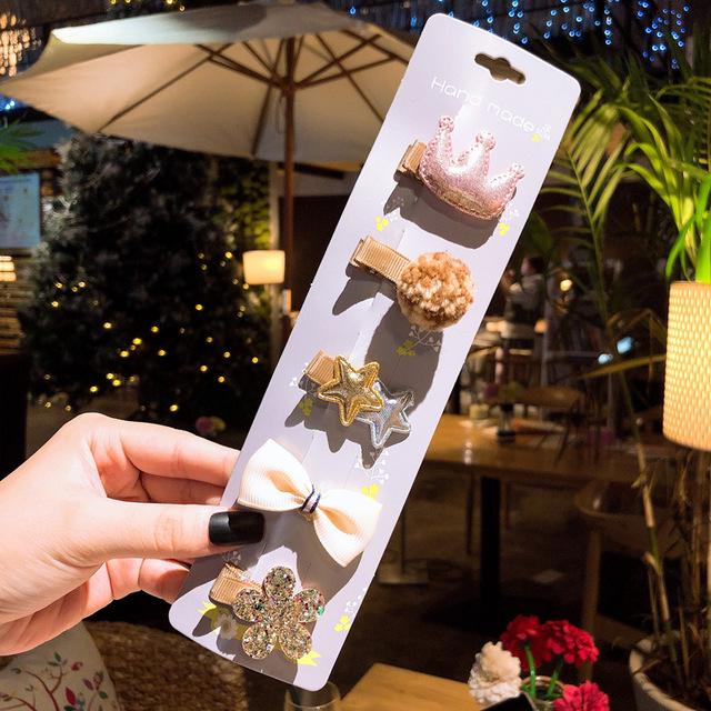 3Pcs/set Knot Rabbit Lovely Beautiful Sweet Headwear Kids Headband Girls Floral Bow Hairband