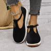 Fashion Women Sneakers Fashion Casual Platform Flat Loafers Buckle Wedge Designer Shoes Round Toe Trend Sneakers Women Zapatos De Mujer