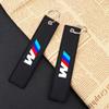 New Canvas Car Keychain Key Chain Motorcycle Logo Keyring Lanyard For BMW M Performance E46 E90 F10 F30 X3 F20 E60 E70 E39 E36 mkdf86