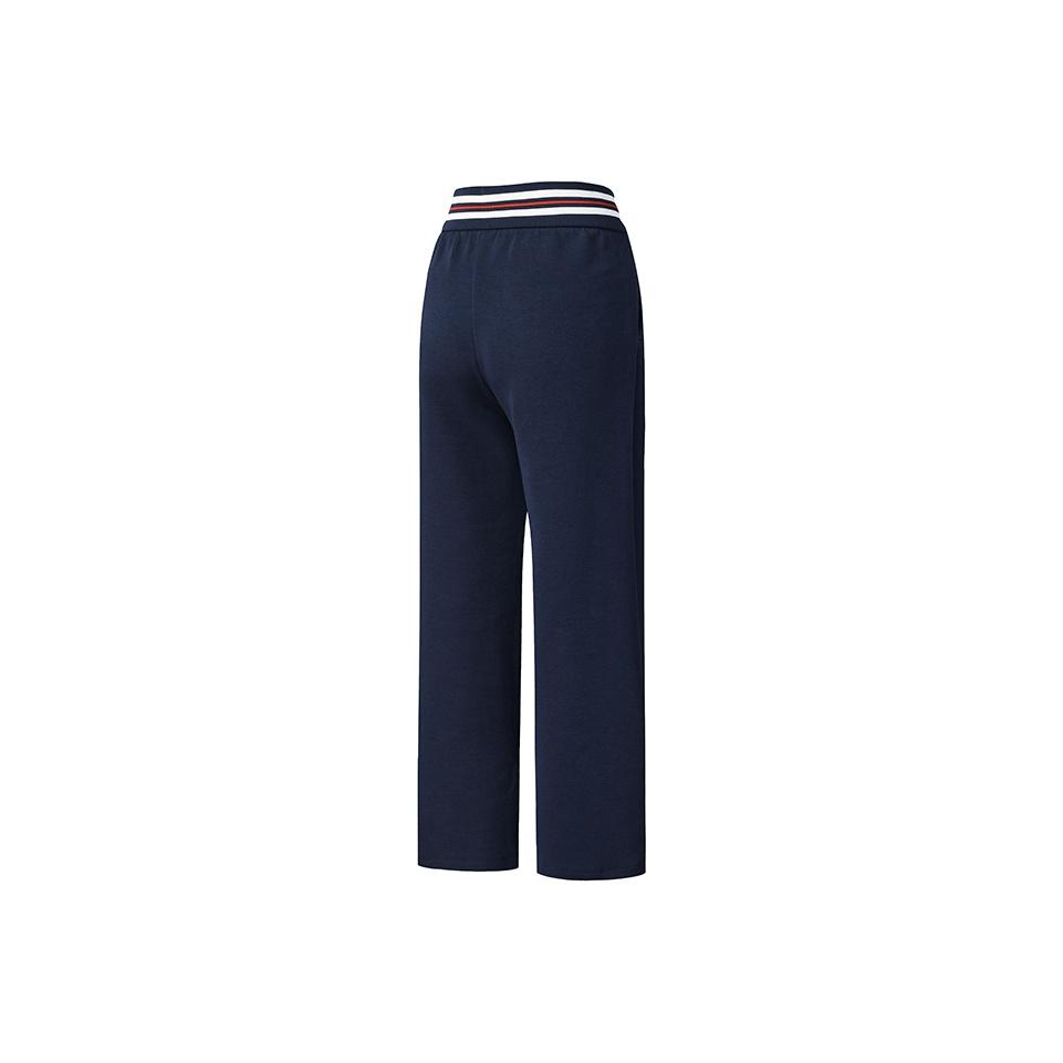 Fila Tennis Trendy Classic Fashion Casual Tennis Style Versatile Comfortable Straight Loose Knit Sports Long Pants Women Bottoms A11W543612FBU