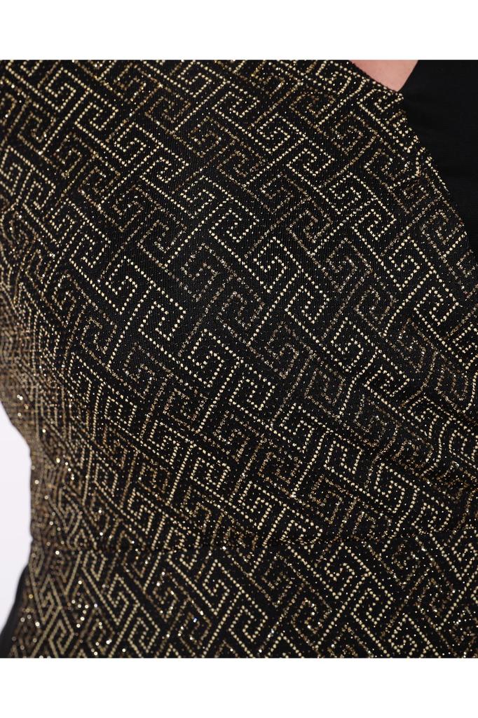 Women's Big Size Dress Medium Size Double Breasted Collar Asymmetrical Evening Dress