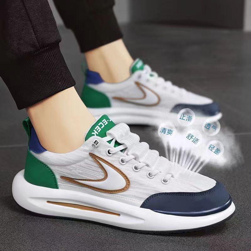 Мужская обувь, новая весенняя удобная и дышащая, маленькая белая мужская обувь для отдыха на открытом воздухе, модная, мягкая подошва, легкая, спортивная обувь, производитель