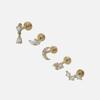 youngglow 14k cubic lablet piercing (5 types)