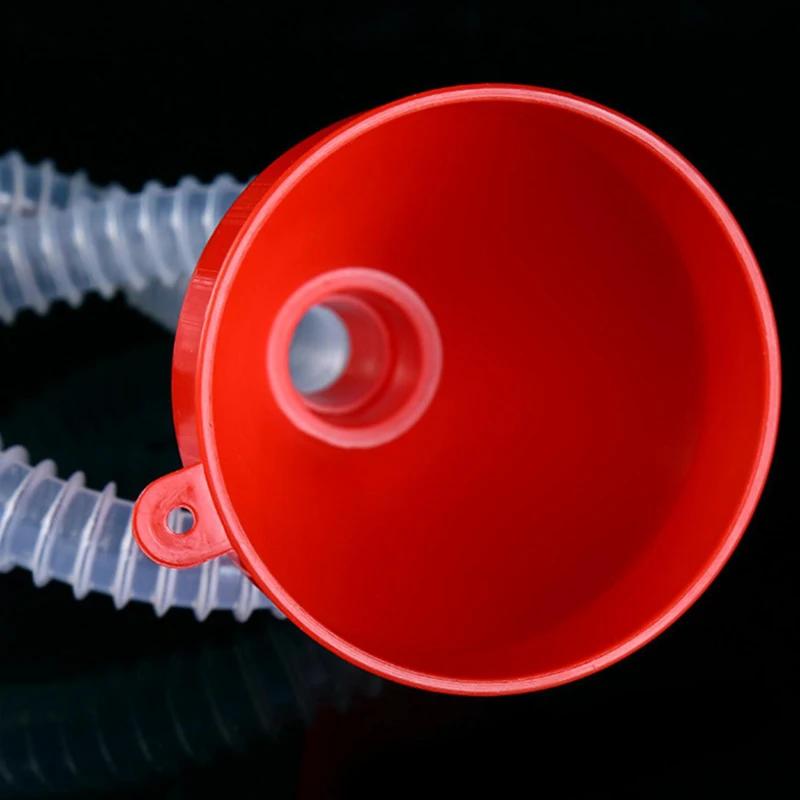 Car Refueling Funnel + Detachable Hose Gasoline Engine Oil Additive Motorcycle Farm Machine Use Convenient Anti-leakage Filler
