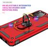 Fashion Armor Case For Samsung Galaxy S24 S23 S21 S20 FE Ultra S10 S9 Plus Note 20 Ultra Metal Ring Anti-drop Cover