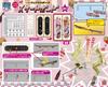 DIG Puripla Figure Sports Skateboard Moe Pattern Full Color Printed Plastic Kit