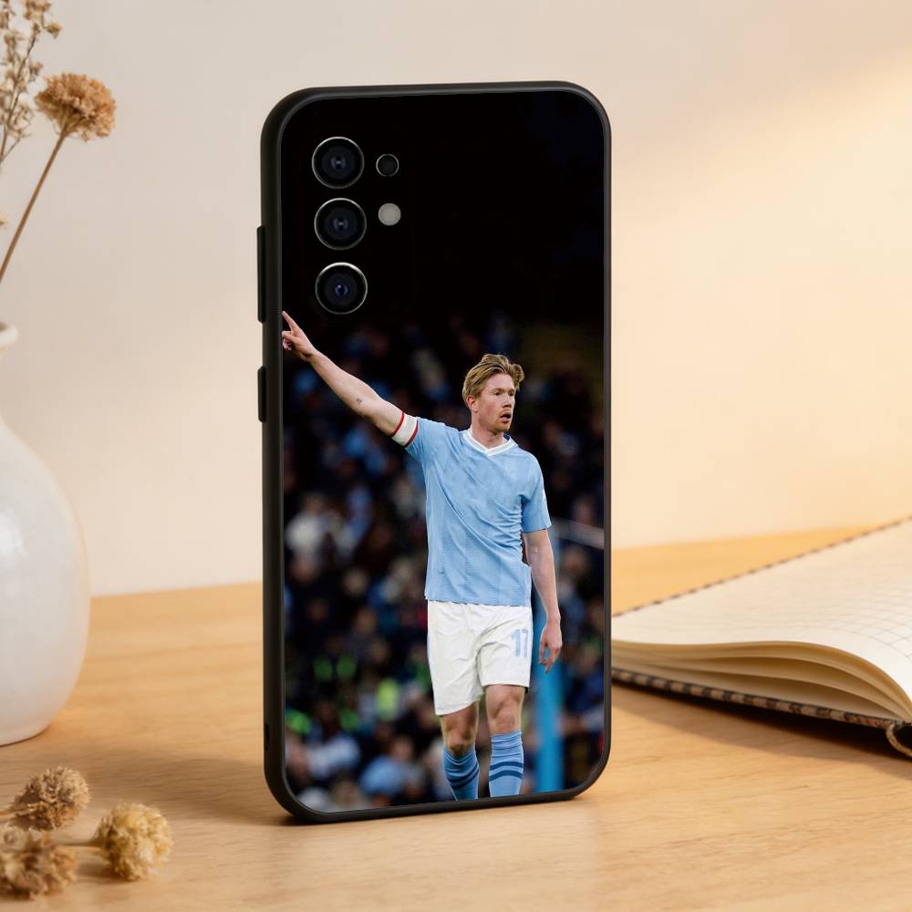 

Football Star Kevin De Bruyne Phone Case For Samsung S25,S24,S21,S22,S23,S30,Ultra,S20,Plus,Fe,Soft Silicone Black Cover Samsung S25ULTRA