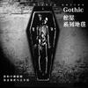 Special Floor Mat Gothic Dark Coffin Crown Bedroom Bedside Blanket Halloween Decoration Mat Can Be Installed Independently