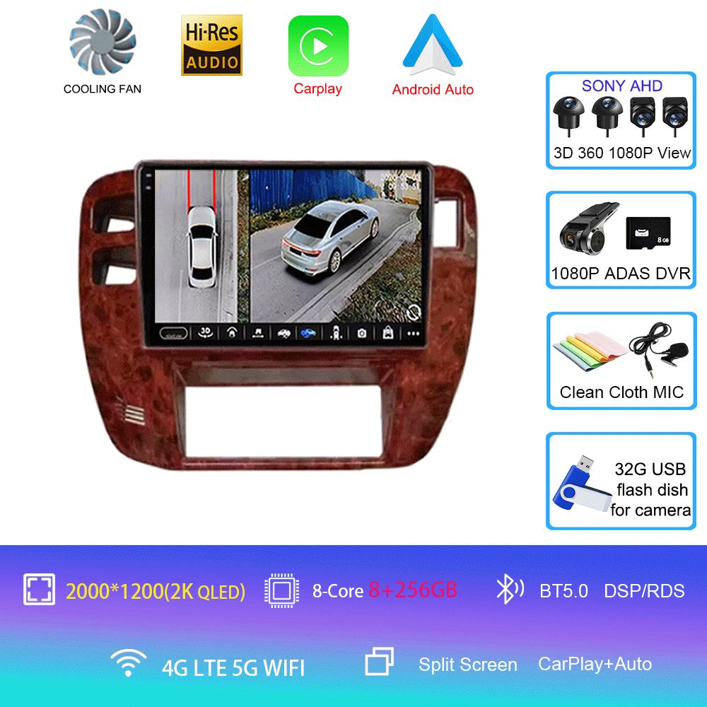 Android 14 Car Radio For For Nissan Patrol 1997-2005 CarPlay Stereo GPS Navigation Multimedia Video Player Autoradio Audio 4G