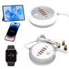 PD20W Multi Port Socket with LED Light 2 Type-C+4 USB Fast Charging Wall Charger USB Adapter Charger for Phones Tablets
