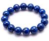[Kyojudo] Power Stone Natural Stone Uncolored Lapis Lazuli Bracelet - Like the Earth - Good Fortune, Judgment, December Birthstone - Men's & Women's -