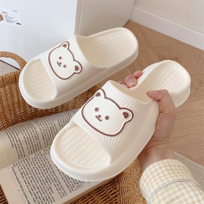 Retro Leather-Texture Summer Slippers for Men and Women - Lightweight, Cool, Casual Home Wear, In Stock