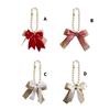 Handmade Valentines Day Wood Beads Garlands with Butterfly Knot For Wedding Decors for Rustics Farmhouses Decors Project