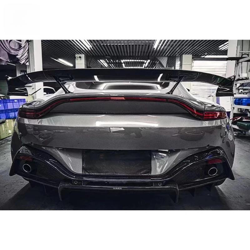 For Aston Martin Vantage All Models 2018-2023 Rear Wing Spoiler F1 Style Carbon Fiber Lightweight Aerodynamic