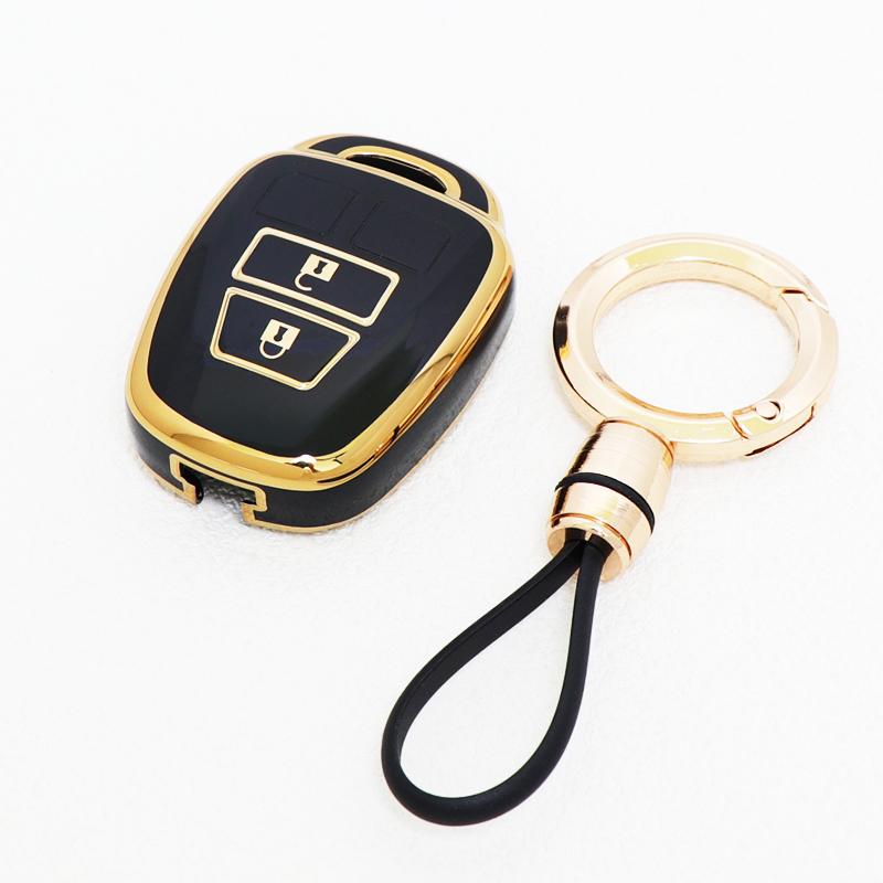 Soft Tpu Car Key Cover Case Keyless For Toyota Camry Rav4 Corolla Tacoma Vios Prius C Highlander Accessories