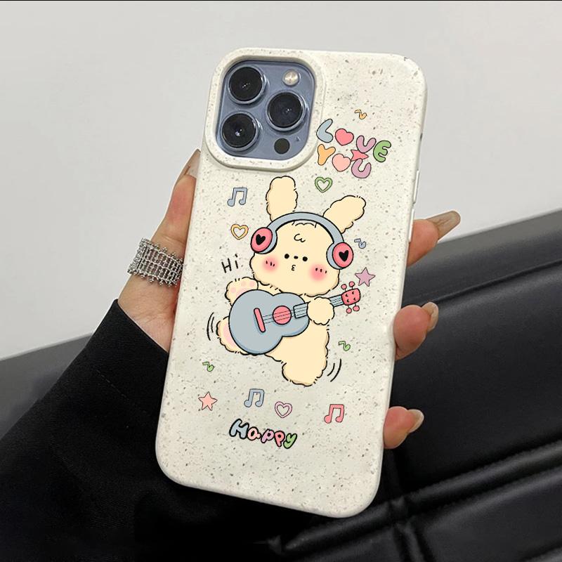 Pouzdro na mobilní telefon pro iPhone 11 13 XR 15 Pro Max 12 14 Pro Max Pouzdro iPhone 16 7 Plus 8 Plus XS Max Rozložitelné a šetrné k životnímu prostředí