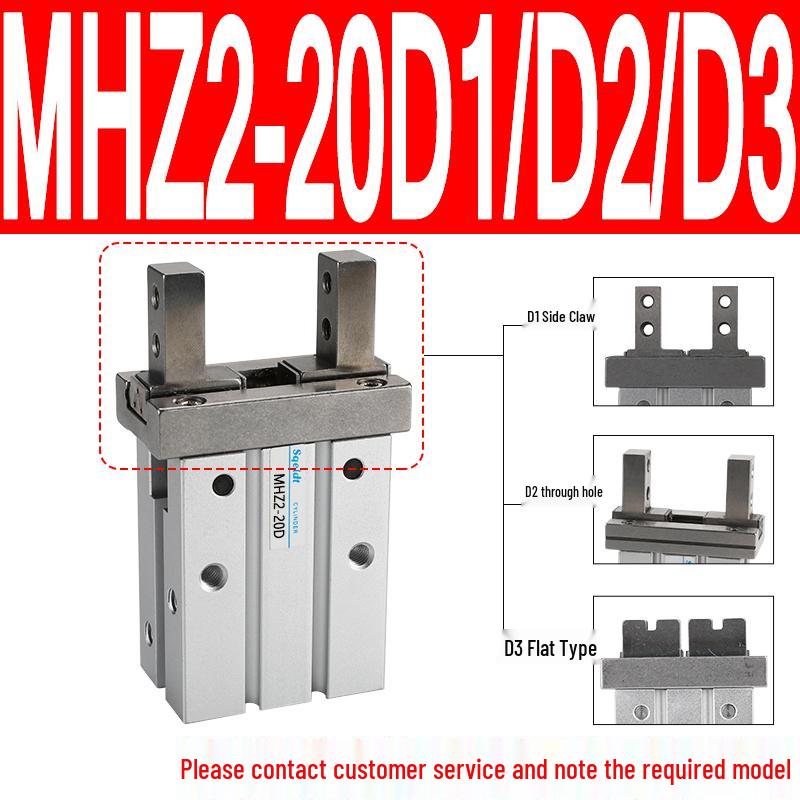 MHZL2 Pneumatic Finger Cylinder Parallel Manipulator Gripper MHZ2/HFZ Series