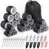 Cross-border Nylon Figure Eight Hair Curler - Curling Iron for Lazy Effortless Curls