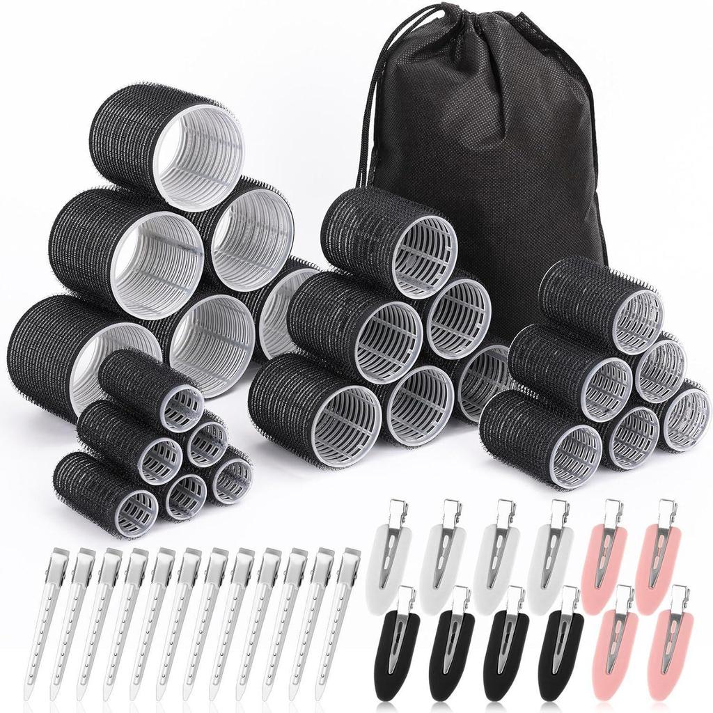 Cross-border Nylon Figure Eight Hair Curler - Curling Iron for Lazy Effortless Curls