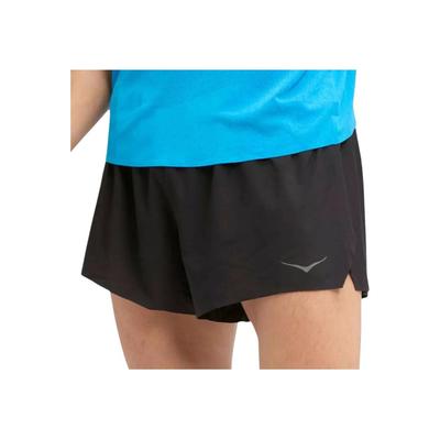 Hoka One One Logo Mid Waist Driekwart Casual Shorts Heren shorts 1176990-BLK