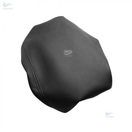 For Toyota 4Runner 10- 17 2018 Black Leather Center Console Lid Armrest Cover