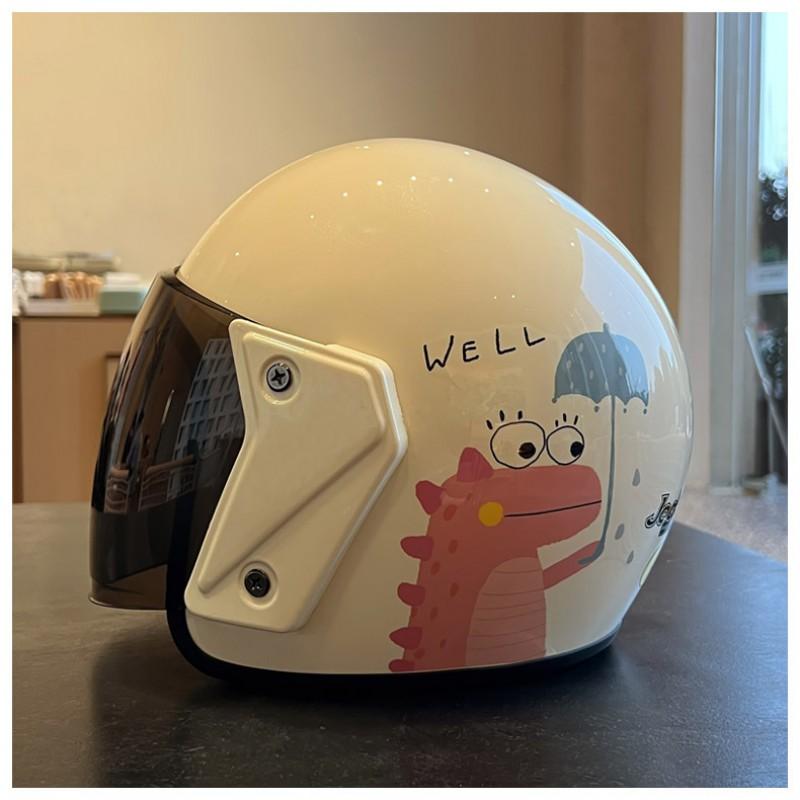 3C Certified Electric Bike Helmet Cute Cartoon Style All Season Warm Windproof Commuter Adults