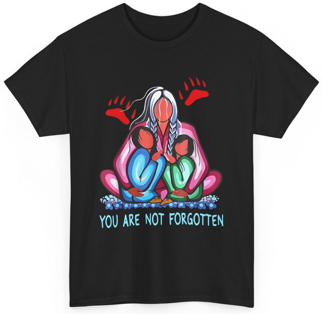 Funny You Day are not forgotten Native American T-Shirt Mens Womens Tees Top 3XL
