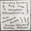 White and Blue Self-Adhesive Handwritten Label Stickers with Index Notes
