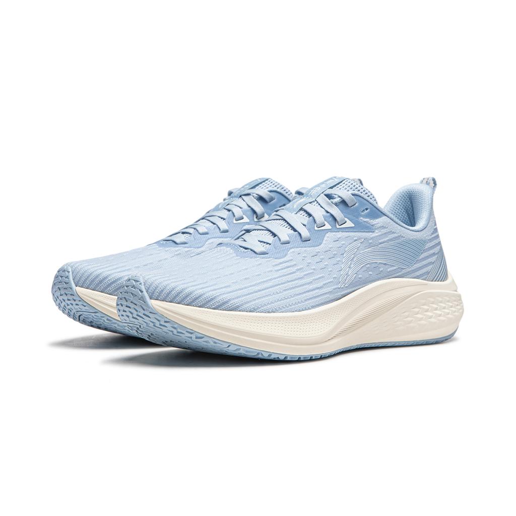 Li Ning Red Hare 7 Cushioning Slip Resistant Abrasion Resistant Low top Casual Running Shoes Women's Blue ARPU004-36
