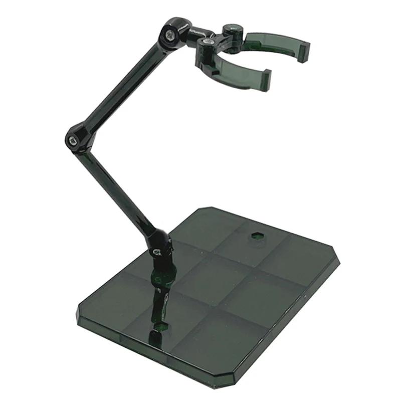 Clear Multi-piece Assembly Action Figure Stand Base for HG RG SD SHF Gundam 1/144 Toy - Black/Gray/Purple/White Colors