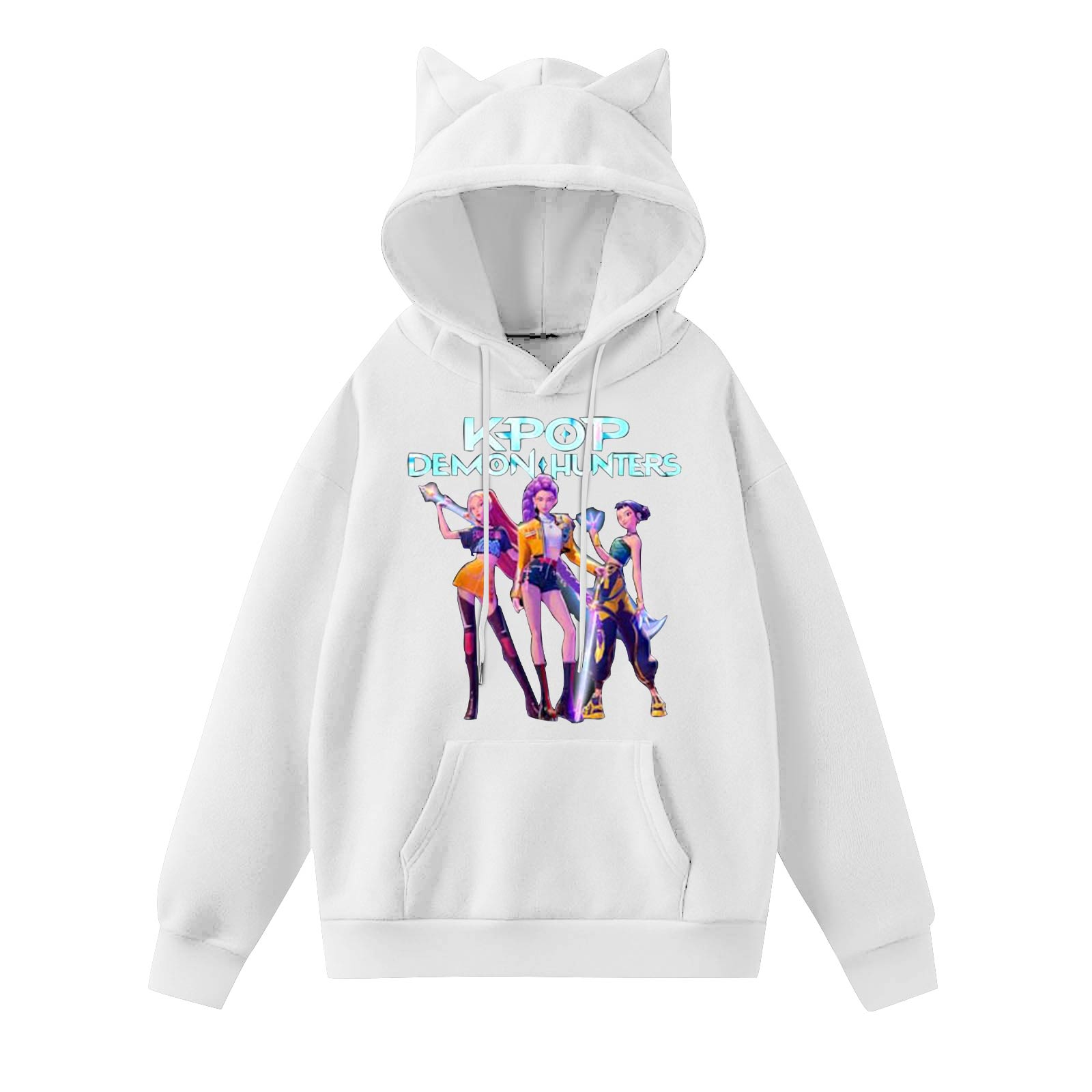 

Женская мода повседневная толстовка с капюшоном с длинным рукавом и круглым вырезом с карманами XL