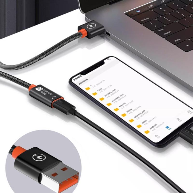 Charging Cable 5Gbps Data Transfer Extension Cord USB to Type C Cord for 15 14 13 12 S20 S20+ Phone Tablet