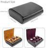 Watch Travel Case - for Men - for Women -New Watch Roll Travel Case Organizer Display - Watch Case - 6 Slots Watch Box Organizer