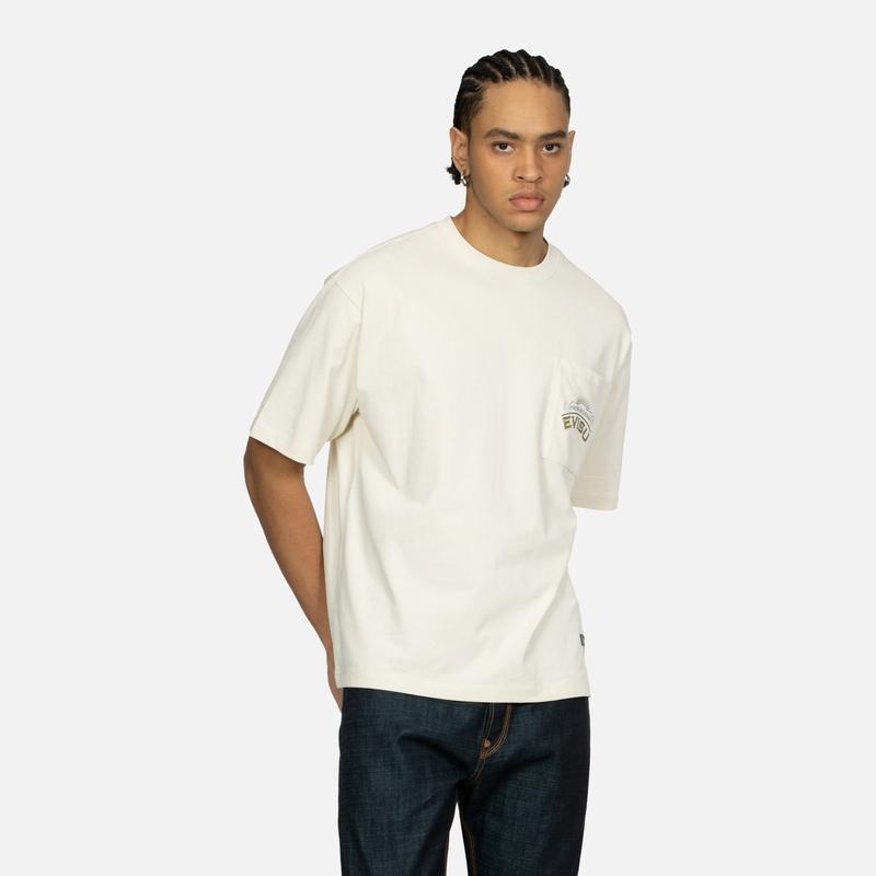 Fortune God Evisu Trademark And Family Flower Pattern Short Sleeve T-Shirt Men Tops 2ESHTM4TS7079RXCT