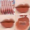 Waterproof Velvet Matte Lip Mud Gloss - Non-Fading, Natural Look for Students and Parties