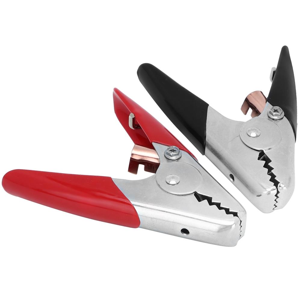 1 Pair Universal Car Vehicle Battery Charger Cable Booster Clamps Clip Replacement 500Amp