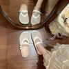 New Baotou One-pedal Mesh Single Shoes 2025 with Flat-bottomed Fisherman Cool Slippers Half Slippers Women's Summer Outer Skirt