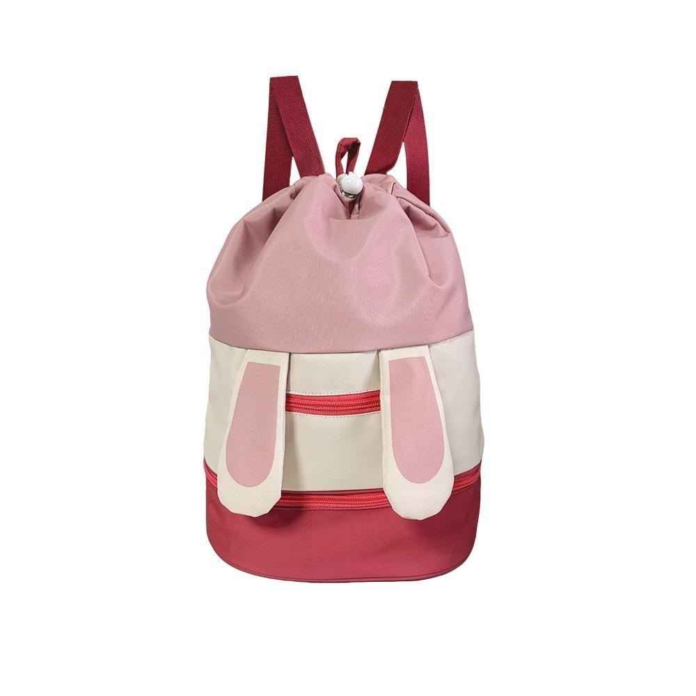 Waterproof Beach Backpack Large Capacity Waterproof Storage Bag  Multi-Purpose Use розовый