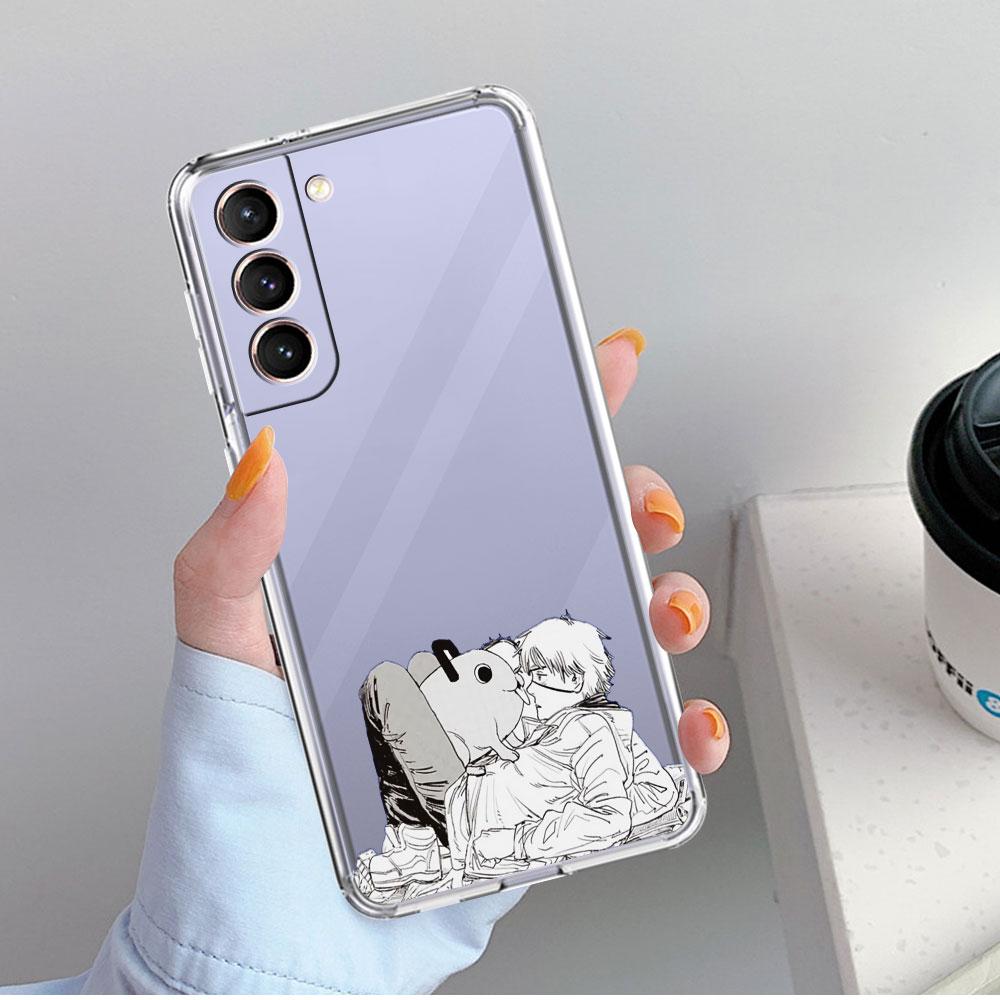 

Прозрачный чехол для Samsung Galaxy S20 FE S22 Ultra S21 Plus Note 20 10 Lite S10 S10e S9 S8 9, мягкий чехол для телефона с бензопилой Man Power Sac Samsung S8 Plus