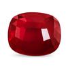 Natural Red Ruby Loose Gemstone 15 ct Flawless Cushion Cut for Jewelry Making and Gem Collections