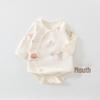 A-Class Pure Cotton Long Sleeve Newborn Romper - Boneless, Spring Wear for Babies